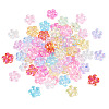 168Pcs 12 Colors Transaparent Acrylic Beads PACR-TA0001-19-3