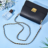 Zinc Alloy with PU Leather Chain Bag Strap AJEW-WH0472-65KCG-2