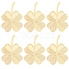 10Pcs Brass Big Pendants KKC-BBC0001-01-1