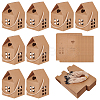 House Shaped Paper Folding Candy Tote Boxes with Hollow Window and Rope Handles CON-WH0092-17B-1