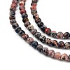 Natural Leopard Skin Jasper Beads Strands G-M438-A02-01-4