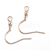 Ion Plating(IP) 304 Stainless Steel Earring Hooks STAS-G170-06RG-1