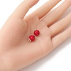 2pcs Brass Enamel Charms KK-YW0001-88-4
