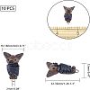 Handmade Polymer Clay Pendants CLAY-CA0001-04-2