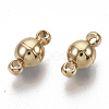 Brass Magnetic Clasps with Loops KK-S354-213A-NF-1
