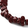 Spray Painted Synthetic Non-magnetic Hematite Beads Strands G-C248-E01-3