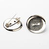 Iron Brooch Findings X-E04IY-P-1