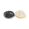 Natural Akoya Shell Flat Round Charms BSHE-Z003-39B-2