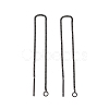 304 Stainless Steel Stud Earring Finding X-STAS-E161-07EB-2