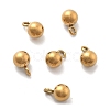 Ion Plating(IP) 304 Stainless Steel Charms STAS-R138-06G-02-1