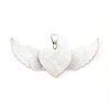 Alloy Pendant Cabochon Settings X-PALLOY-S107-001P-RS-2