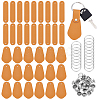 DIY Leather Keychain Making Kits DIY-OC0013-49-1