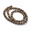 Natural Tiger Eye Beads Strands G-G099-6mm-4-2