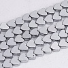 Non-magnetic Synthetic Hematite Beads Strands X-G-Q883-6x6mm-6-1