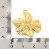 Ion Plating(IP) 304 Stainless Steel Pendants STAS-A099-23G-3