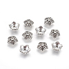 Tibetan Style Bead Caps X-TIBEB-A24621-AS-LF-1