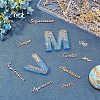 15 Sets 5 Style Alloy Cabochons FIND-OC0001-26-5