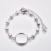 304 Stainless Steel Bracelet Making STAS-WH0014-26P-1