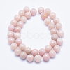 Natural Pink Opal Beads Strands G-E444-28-10mm-2