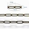 Brass Paperclip Chains CHC-S008-001D-AB-6