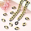 100Pcs Acrylic Linking Rings SACR-CJ0001-34-5