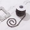 Aluminium Twisted Curb Chains CHA-YW0001-02-4