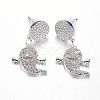 (Jewelry Parties Factory Sale)Brass Dangle Stud Earrings EJEW-K065-06P-1