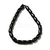 Natural Black Tourmaline Beads Strands G-G980-22-3