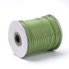 Braided Korean Waxed Polyester Cords YC-T002-0.8mm-124-2