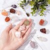 Fingerinspire 12Pcs Natural Gemstone Pendants FIND-FG0001-60-3