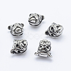 304 Stainless Steel Puppy Beads STAS-K152-01AS-1