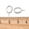 Brass Micro Pave Cubic Zirconia Pendants Bails KK-D324-10P-3