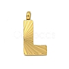 Ion Plating(IP) 304 Stainless Steel Charms STAS-G345-01G-L-1