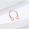 304 Stainless Steel Circular/Horseshoe Barbell Nose Rings FS-WG4F869-04-1