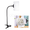 Portable Rectangle Clip-On Magnifying Glass AJEW-WH0348-893-1