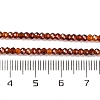 Natural Garnet Beads Strands G-F770-D03-02-5
