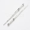 Tibetan Style Alloy Hair Stick Findings TIBE-Q083-002AS-RS-2