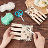 1 Set Wood Weaving Looms Kit DIY-BC0006-71-3