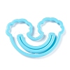 9Pcs Plastic Rainbow & Cloud Fondant Cutter Set DIY-K032-19-5