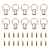 Alloy Swivel Clasps PALLOY-Z003-03G-2