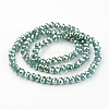 Electroplate Glass Beads Strands EGLA-P018-6mm-FR-C02-A-2