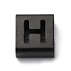 Ion Plating(IP) 304 Stainless Steel Square Slide Charms STAS-L132-04H-B-1
