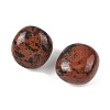 Natural Mahogany Obsidian Beads G-G348-01B-44-2