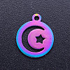 Ion Plating(IP) 201 Stainless Steel Charms STAS-Q201-JN202-1