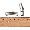 Tarnish Resistant 304 Stainless Steel Bayonet Clasps STAS-I013-6mm-4
