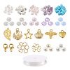 DIY Mixed Stone Chip & Glass Beads Jewelry Set Making Kit DIY-FS0002-34-2