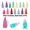 64Pcs Resin Cabochons RESI-SC0001-88-2