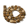 Natural Wood Lace Stone Beads Strands G-L596-A04-01-3