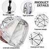 Square PU Leather Sanitary Napkin Storage Zipper Bags ABAG-WH20009-10A-5