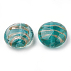 Handmade Gold Sand Lampwork Beads X-LAMP-S188-09C-2